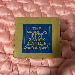 Bath & Body Works Candle Box - Blue and Gold